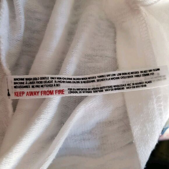 Free People Movement Mix It Up Dolman LS Activate Tee. Sz Large. RARE in White - Picture 9 of 9